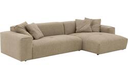 Goossens loungebank lago bruin stof - 8252192-{merk}-lago-bank-stof-bruin-02